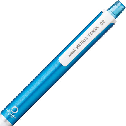 uni Mitsubishi Pencil Mechanical Pencil, Kuru Toga Standard Model, 0.3mm, Blue, M3-450 1P, M34501P.33