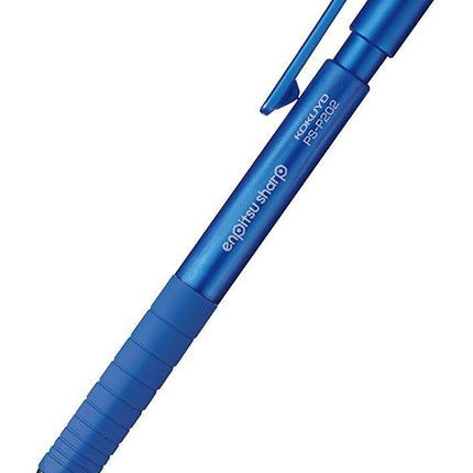 KOKUYO Mechanical Pencil Enpitsu Sharp TypeS, 0.7mm Blue (Hanging Pack), PS-P202B-1P, Set of 2