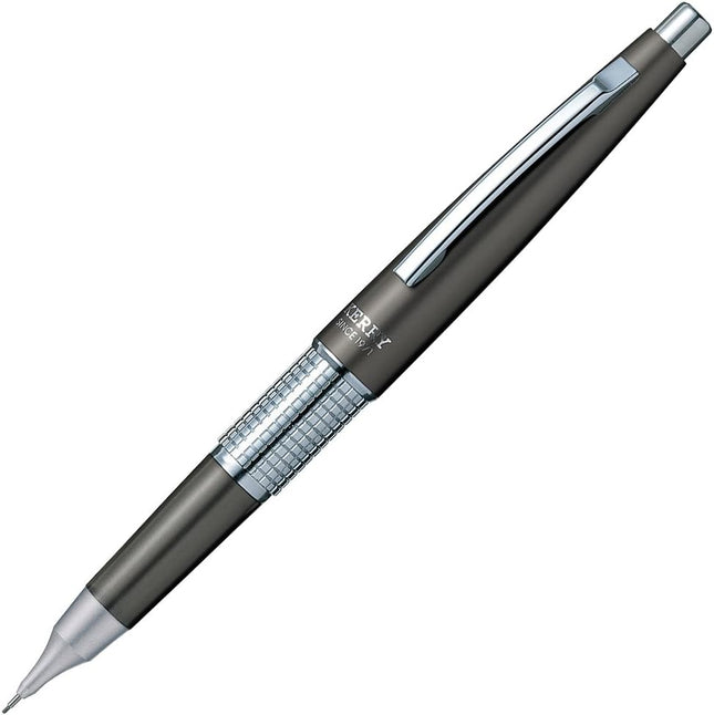 Pentel Mechanical Pencil Mannensil Kerry 0.5mm HB Cap Type P1035-ND Smoky Gray