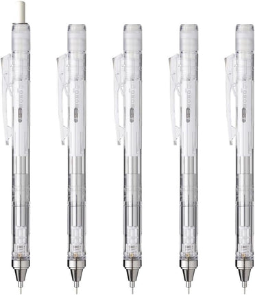 Tombow Mechanical Pencil MONO graph 0.5 Clear Color, 0.5mm, Clear, 5 Pieces, DPA-138A-5P