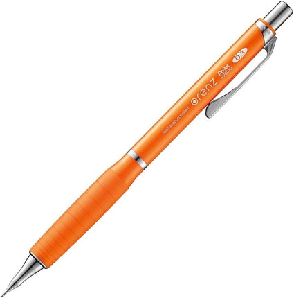 Pentel Mechanical Pencil Orenz with Rubber Grip XPP603G-F 0.3mm Orange Shaft