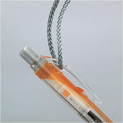 KOKUYO Mechanical Pencil WiLL STATIONERY ACTIC, 0.5mm Cerise Orange, F-WPS100YR-1P