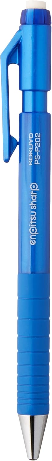 KOKUYO Mechanical Pencil Enpitsu Sharp TypeS, 0.7mm Blue (Hanging Pack), PS-P202B-1P