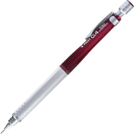 PILOT Mechanical Pencil S10, 0.4mm, Transparent Red, HPS-1SR-TR4