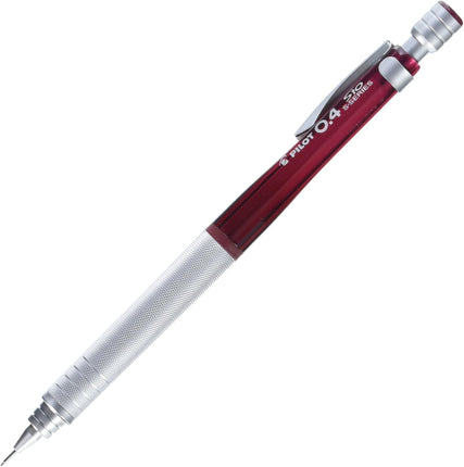 PILOT Mechanical Pencil S10, 0.4mm, Transparent Red, HPS-1SR-TR4