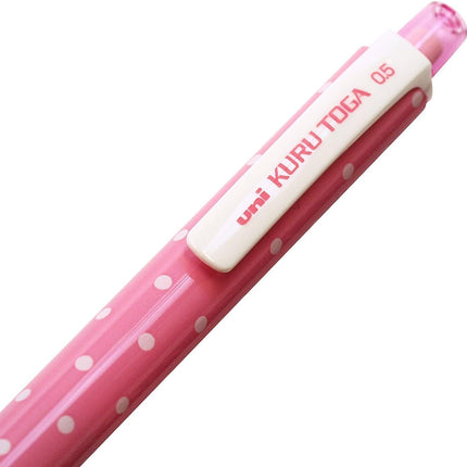 uni Mitsubishi Pencil Mechanical Pencil, Kuru Toga Standard Model, 0.5mm, Limited, Dot Pink, M5-450 1P, M54501PD.13