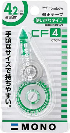 Tombow, Correction Tape, MONO CF, CF4, 4.2mm, CT-CF4 10 Pieces, CT-CF4-10P