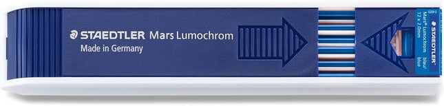 Staedtler Drawing Lead Refill Mars Carbon 2.0mm Blue, 204-3