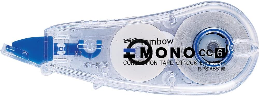 Tombow, Correction Tape, MONO CC, CC6, 6mm, CT-CC6