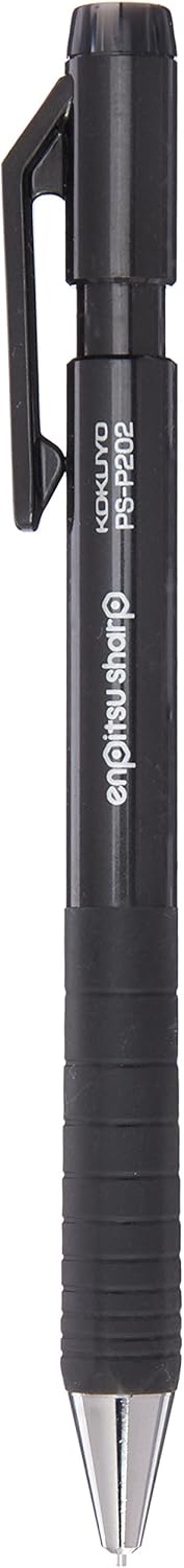KOKUYO Mechanical Pencil Enpitsu Sharp TypeS, 0.7mm Black (Hanging Pack), PS-P202D-1P