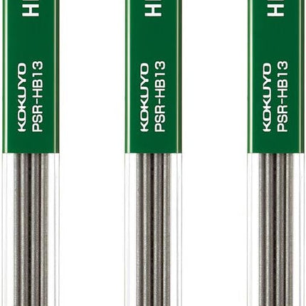 KOKUYO Mechanical Pencil Lead Refill 1.3mm HB, Set of 3, PSR-HB13-1PX3SET