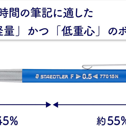STAEDTLER 770 Mechanical Pencil, 0.3mm, Drafting Mechanical Pencil, Blue, 770 13N