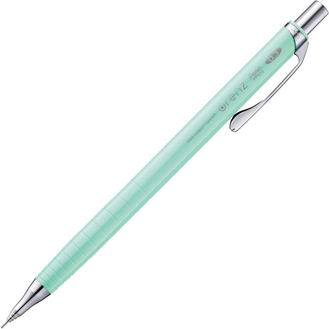 Pentel Mechanical Pencil Orenz 0.3mm XPP503-GD Mint Green