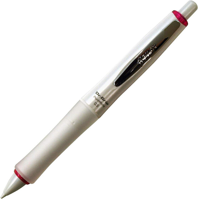 PILOT Mechanical Pensil Dr.Grip Pure White, 0.5mm, Pink, HDGPW-80R-P
