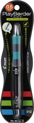 PILOT Mechanical Pencil Dr.Grip CL PlayBorder, 0.5mm, Black x Mint Green, HDGCL50R-PBMG