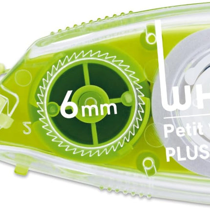 PLUS, Correction Tape, Whiper Petit, 6mm, Green, WH-816, 49-253