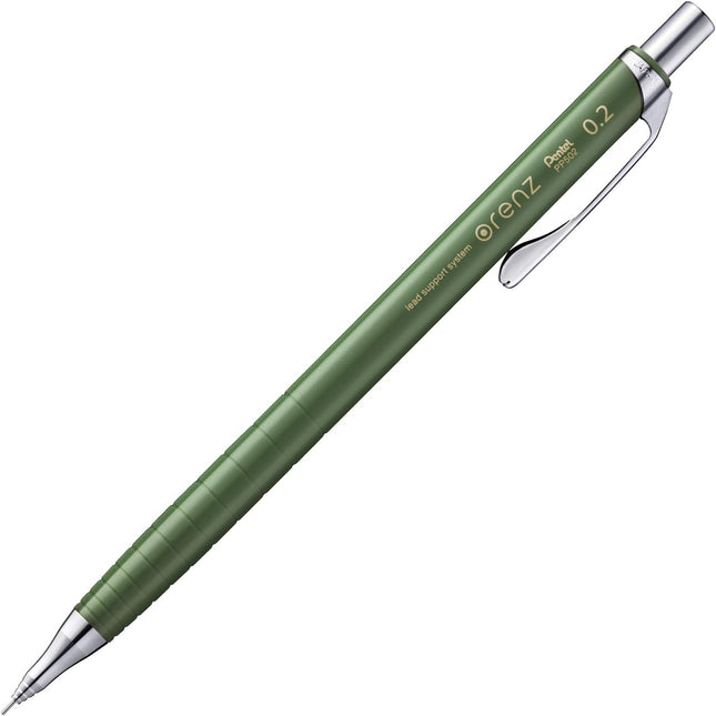 Pentel Mechanical Pencil Orenz 0.2mm XPP502-D2 Khaki