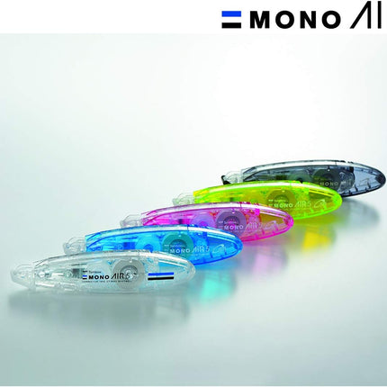 Tombow, Correction Tape, MONO AIR pen type, 5mm, Lime, CT-PAX5C60 5 Pieces, CT-PAX5C60-5P