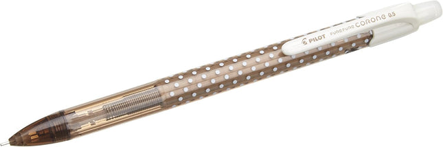 PILOT Mechanical Pencil Fure Fure Corone, 0.5mm, Dot & Brown, ?HFC-20R-DBN