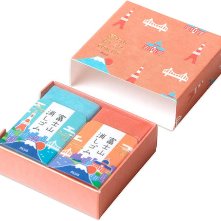 Plus, Eraser, Air-In Mount Fuji Eraser, Limited, TOKYO Akane, ER-100AIF-2P, 36-089