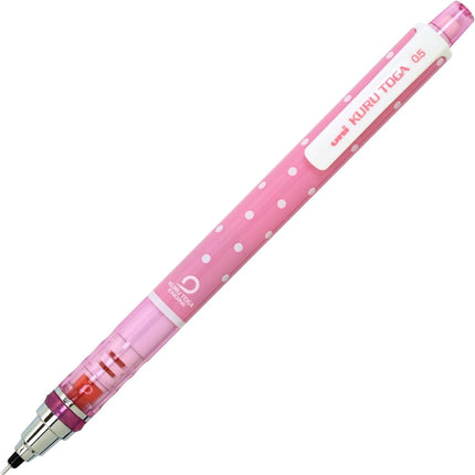 uni Mitsubishi Pencil Mechanical Pencil, Kuru Toga Standard Model, 0.5mm, Limited, Dot Pink, M5-450 1P, M54501PD.13