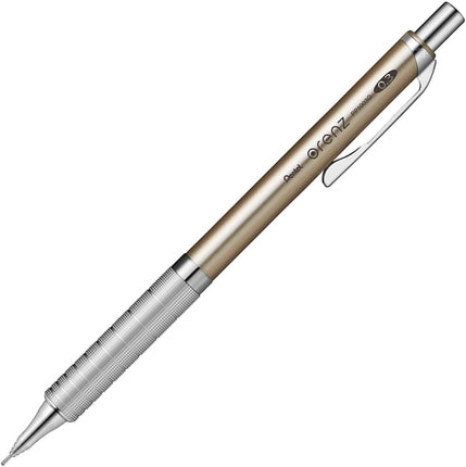 Pentel Mechanical Pencil Orenz Metal Grip 03 XPP1003G2-X Champagne Gold