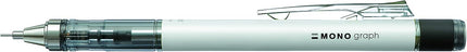 Tombow Mechanical Pencil MONO graph 0.5 Neon Color, 0.5mm, White, DPA-134A, Set of 7