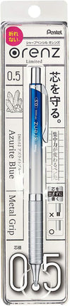 Pentel Mechanical Pencil Orenz 0.5mm, Azurite Blue, XPP1005G-MGC