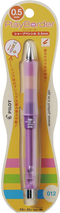 PILOT Mechanical Pencil Dr.Grip CL PlayBorder, 0.5mm, Lavender, HDGCL50R-PLA