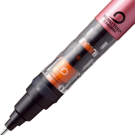 uni Mitsubishi Pencil Mechanical Pencil, Kuru Toga Pipe Slide Model, 0.5mm, Pink, M5-452 1P, M54521P.13