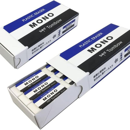 Tombow, Eraser, MONO PE-01A, White, MONO Box 18 Pieces, JHA-061