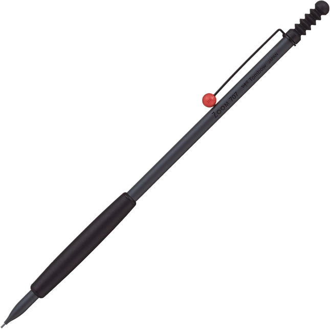 Tombow Mechanical Pencil ZOOM 707, 0.5mm, Gray/Black, with Gift Case, SH-ZS1