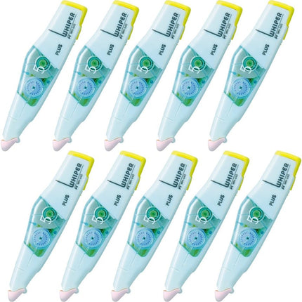 PLUS, Correction Tape, Whiper PT, 5mm, Pale Blue, 10 Pieces, WH-645, 48-756