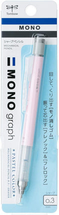 Tombow Mechanical Pencil MONO graph 0.3 Pastel Color, 0.3mm, Sakura Pink, DPA-137E
