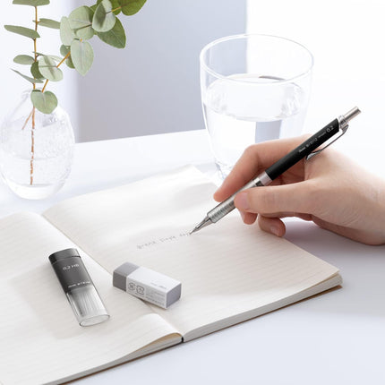 Pentel Mechanical Pencil Orenz Metal Grip Limited Simple Days 0.2mm, Black, XPP1002G2-CMA
