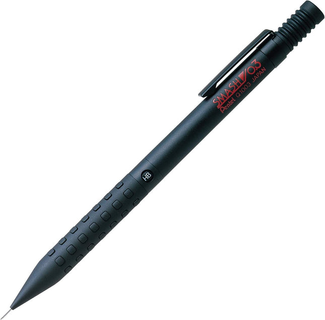 Pentel Mechanical Pencil Smash 0.3mm Q1003-1N Black