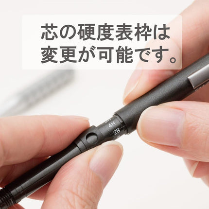Pentel Mechanical Pencil Smash 0.5mm Q1005-12A Gun Metallic