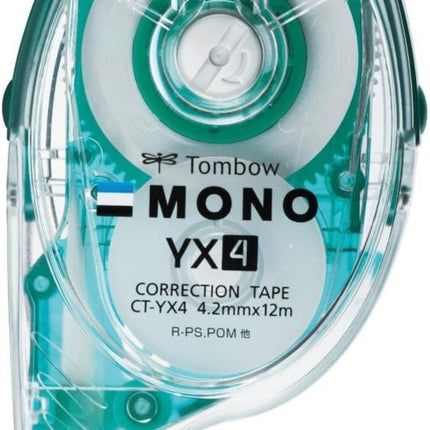 Tombow, Correction Tape, MONO YX, YX4, 4.2mm, CT-YX4 3 Pieces, KCC-344