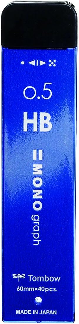Tombow Mechanical Pencil Lead Refill MONO graph MG 0.5mm HB, R5-MGHB41