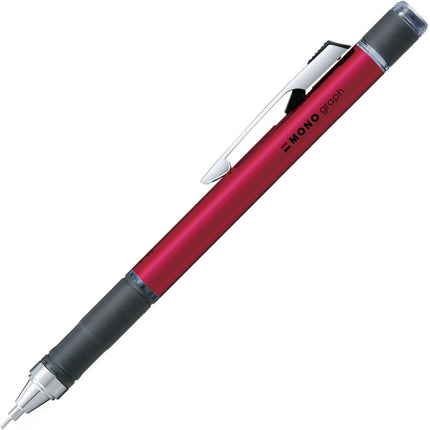 Tombow Mechanical Pencil MONO graph GRIP, 0.5mm, Shine Pink, DPA-141E Set of 10