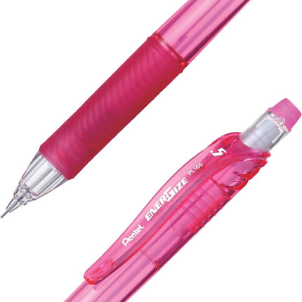 Pentel Mechanical Pencil EnerGize-X 0.5mm, Pink, PL105-P, Set of 12