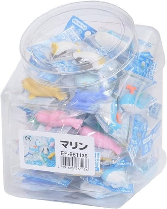 Iwako, Eraser, Marine, 60 Pieces, ER-961136