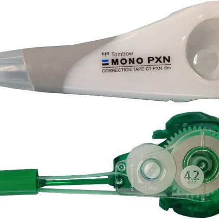 Tombow, Correction Tape, MONO PXN Refill Cartridge, PR2.5, 2.5mm, 10 Pieces, CT-PR2.5-10P