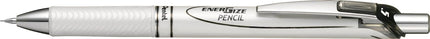 Pentel Mechanical Pencil Energize Pencil 0.5mm, Pearl White Black, PL75-AW, 10 Pieces Pack