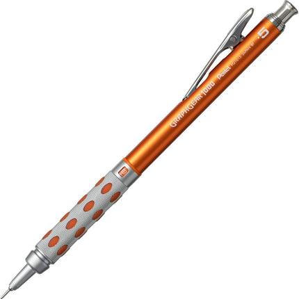 Pentel Mechanical Pencil, GraphGear 1000, 0.5mm, PG1015-15AMZ, Orange