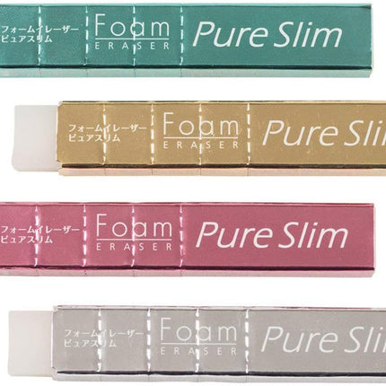 Sakura, Eraser, Foam Eraser Pure Slim, 4 Colors, RFWPS-4P