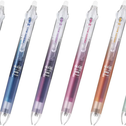 PILOT FriXion Ball 3 Slim 038 Non-Color (Ink: ELEGANT COLORS: Black, Violet, Rose) LKFBS60UF-NCV