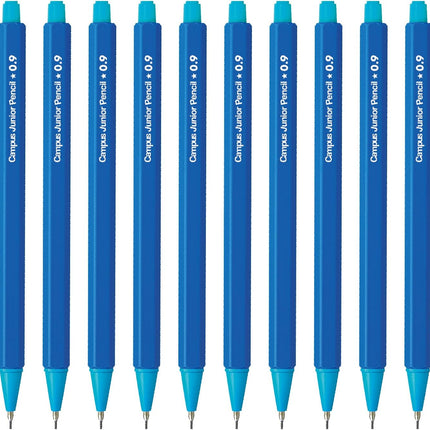 KOKUYO Mechanical Pencil Campus Junior Pencil, 0.9mm Blue, 10 Pieces, PS-C100B-1PX10