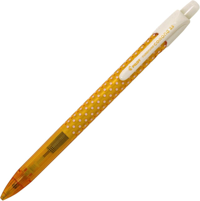 PILOT Mechanical Pencil Fure Fure Corone, 0.5mm, Dot & Orange, HFC-20R-DO