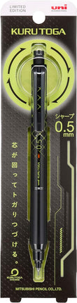 uni Mitsubishi Pencil Mechanical Pencil, Kuru Toga KS Model, 0.5mm, Limited, Flash Green, M5-KS 1P, M5KS1P.FLG